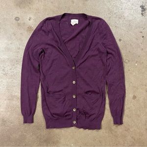 Levi’s Women’s Purple Cardigan Sweater Size S